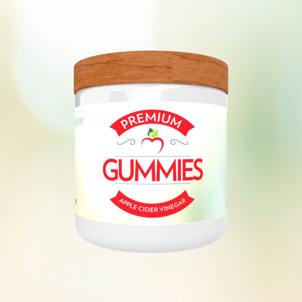 Premium Apple Cider Vinegar 200mg Gummies NuSanar Official